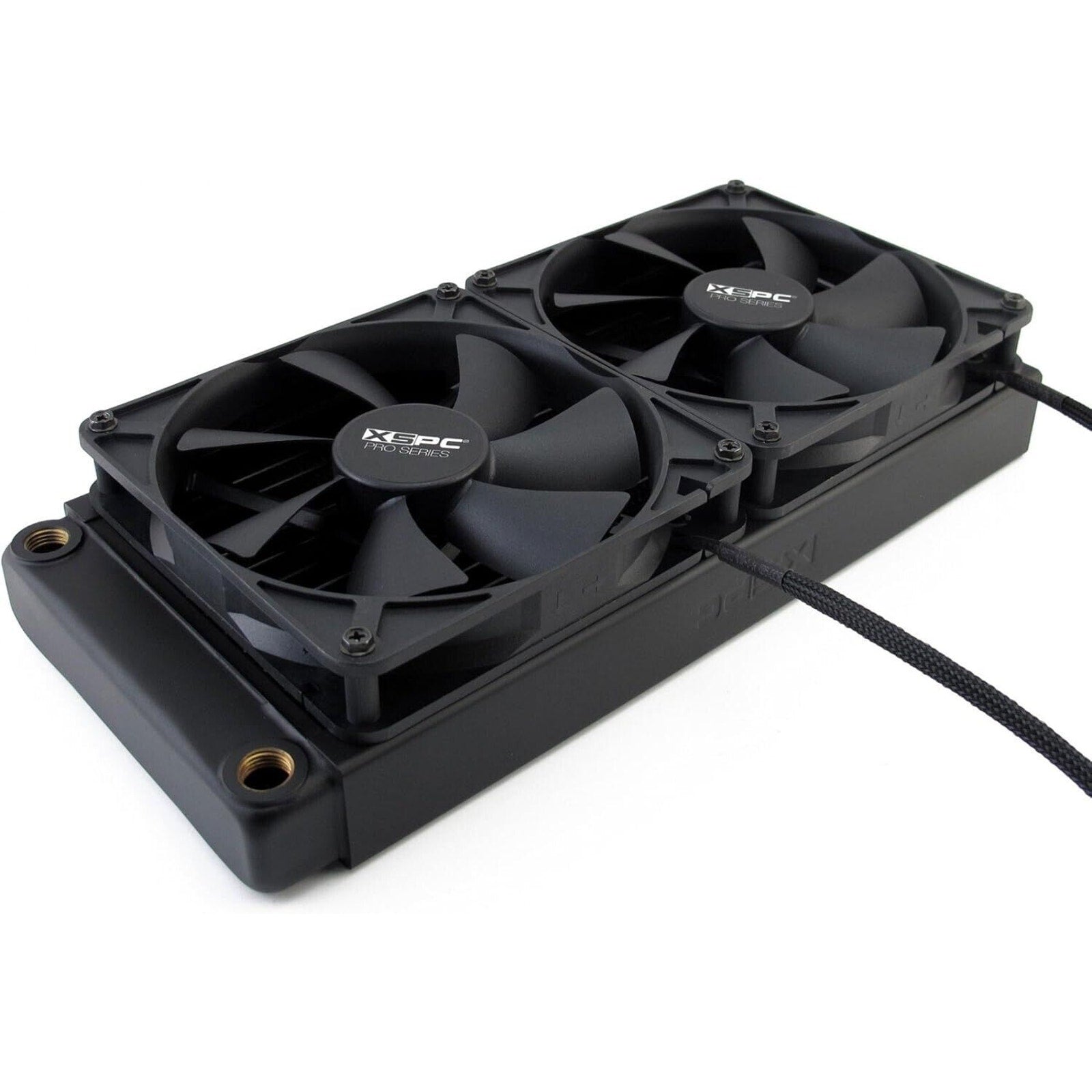 XSPC Pro Series 140mm Fan - PWM 500-2000RPM Black (3 Pack)