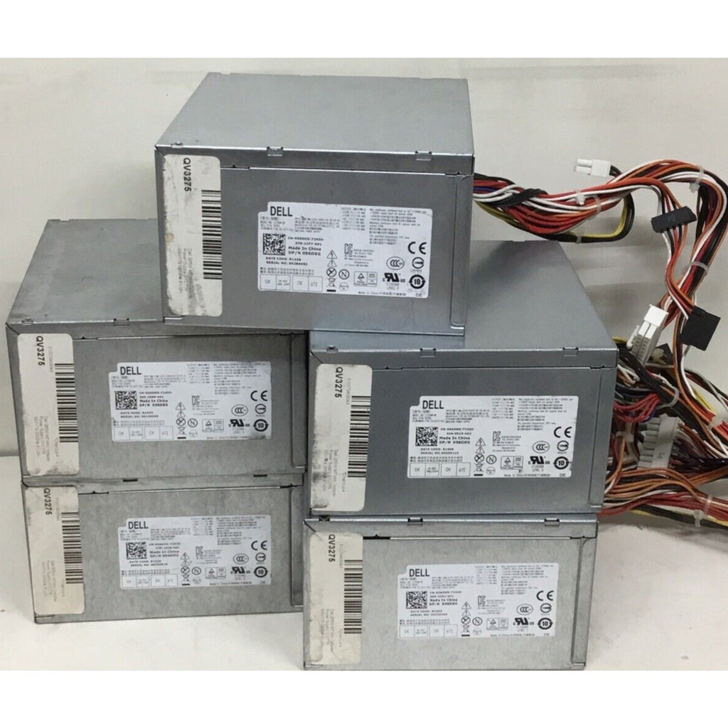 Lot of 5 OEM Dell Optiplex 390 3010 7010 Precision 056DXG Power Supply L275AM-00