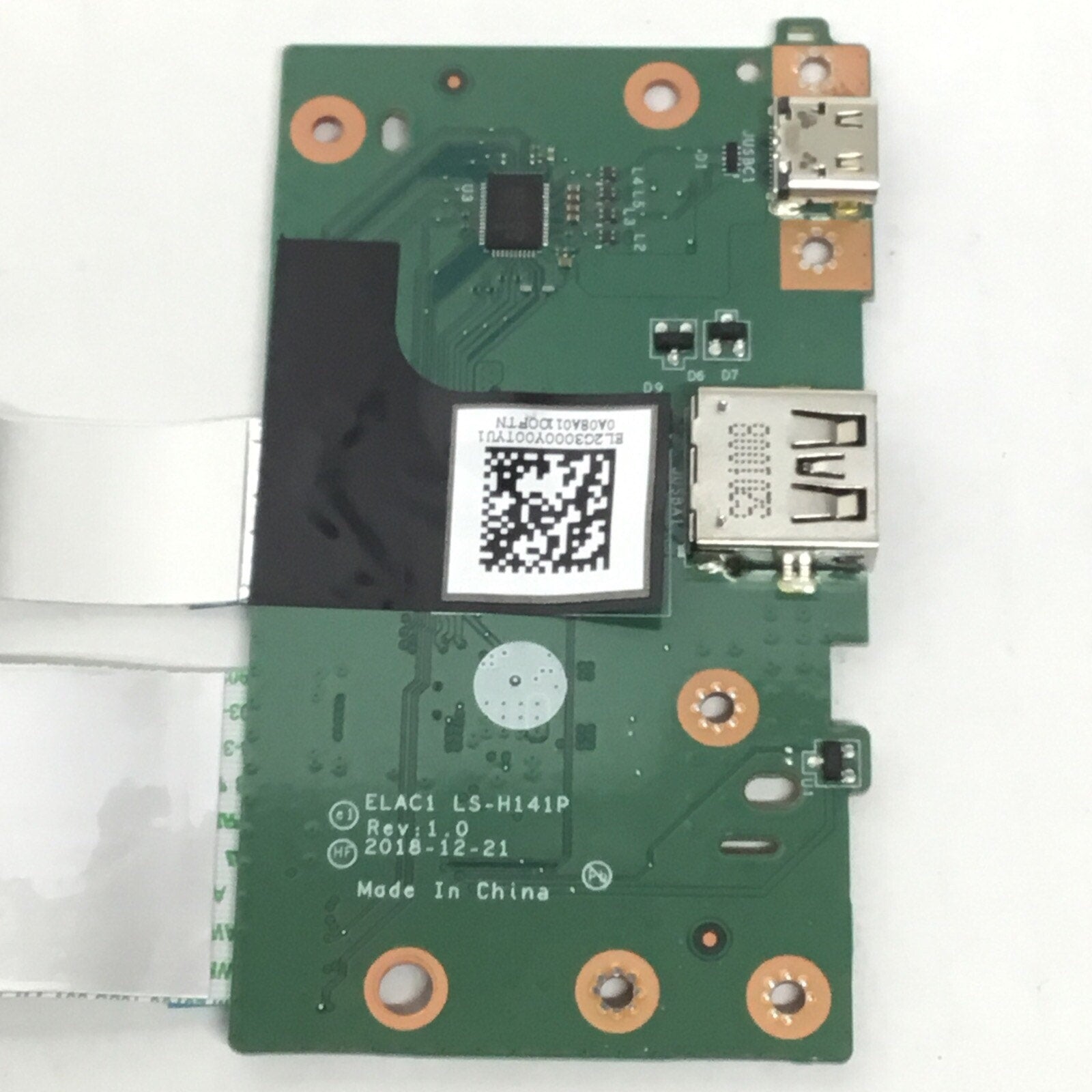 Lenovo Chromebook 14E 14" Genuine Laptop USB Port Board w/Cables LS-H141P