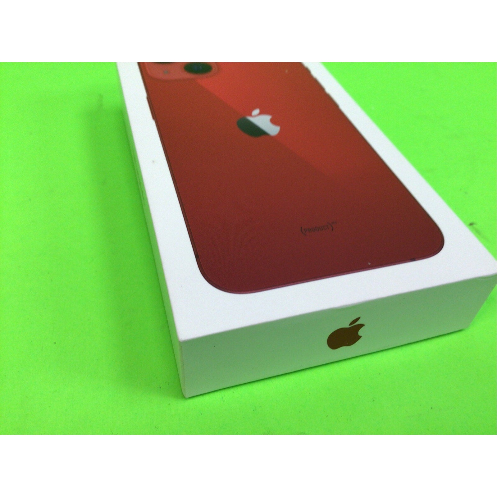 iPhone 13 Red 128GB Empty Retail Box w/Charging Cable