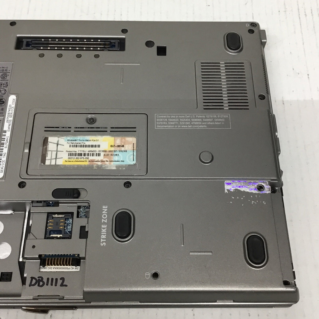 Dell Latitude D630 Laptop For Parts No HDD No Adapter