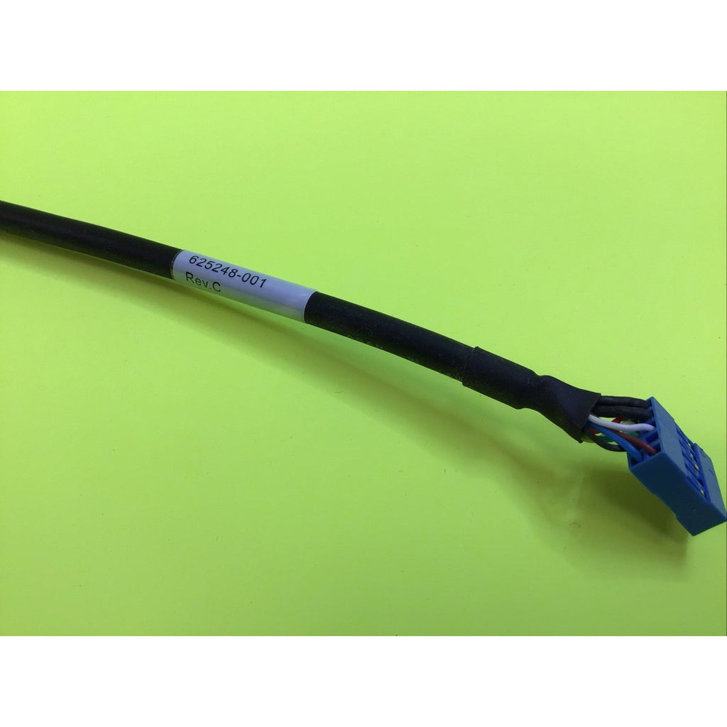 HP 625248-001 Compaq 8200/8300 Elite Tower Front I/O 4x USB 2.0 Audio Jack Panel