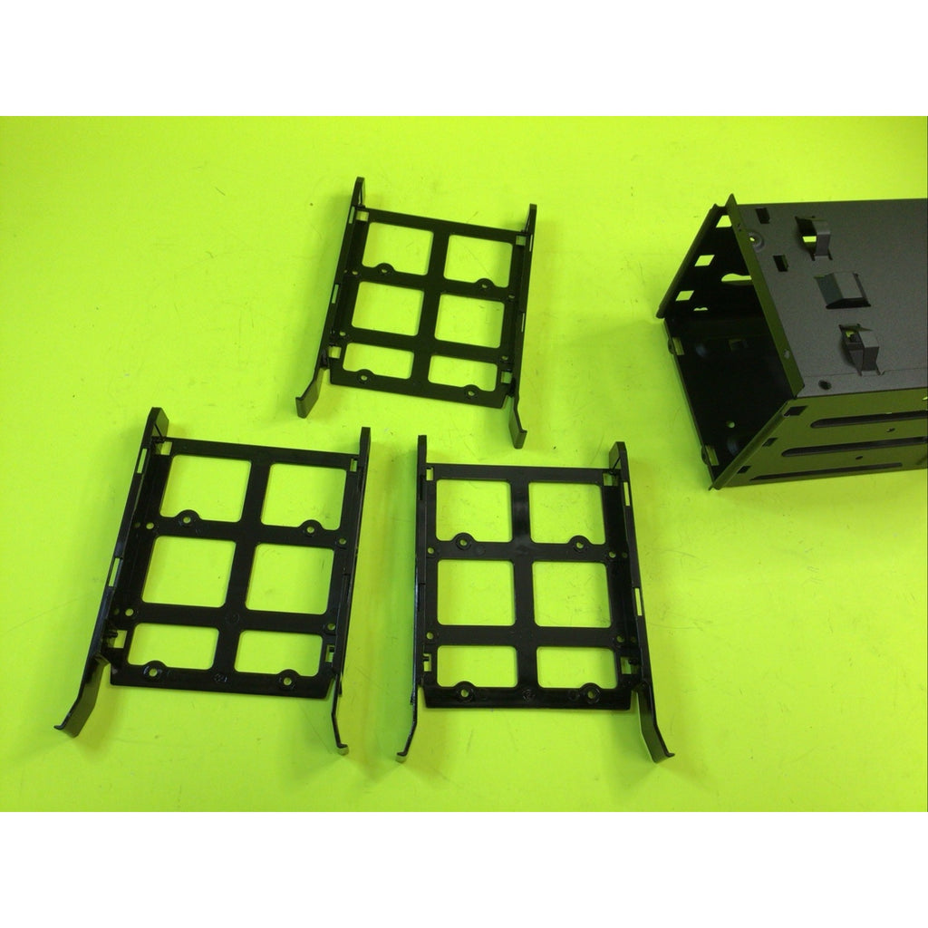 3 Drive Hard Drive Cage with Trays HDD Cage