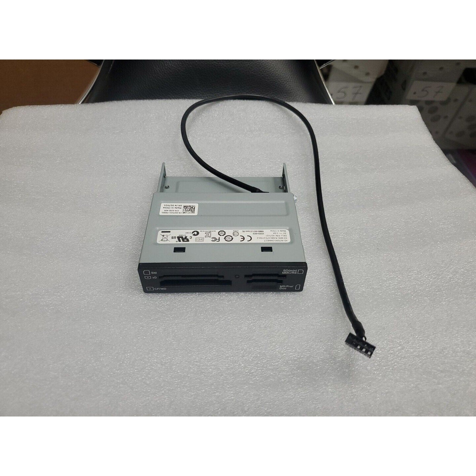 Dell Internal Media Flash Card Reader 0G7V21 with cable