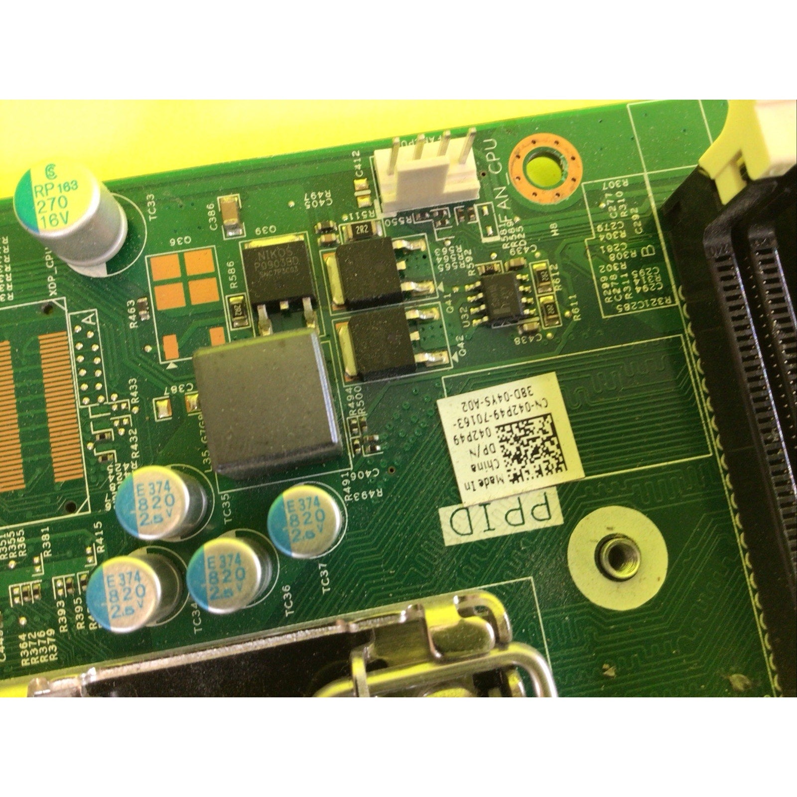 Dell OptiPlex 3010 MT LGA 1155 DDR3 Desktop Motherboard 042P49 FOR PARTS