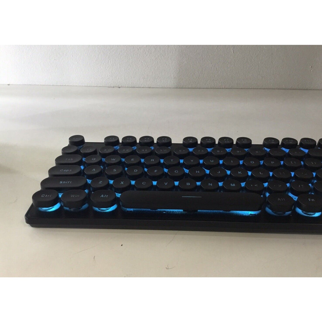 EWEADN GX330 Pro Black Light Up Keyboard Wired