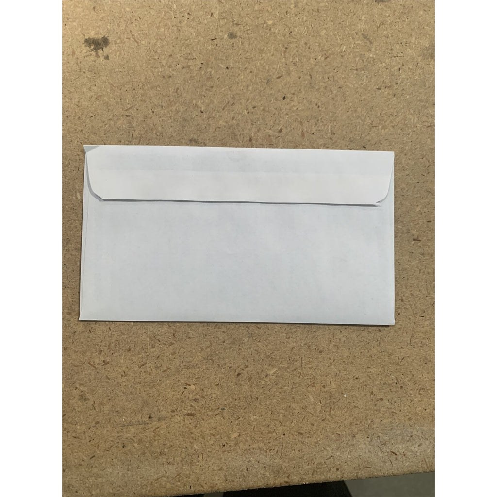 40-pack Peel & Self-Seal White Letter Mailing Envelopes Shipping 3-5/8” x 6-1/2”