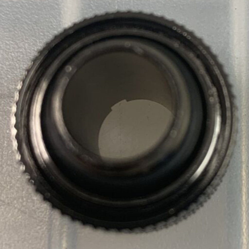 XSPC 7/16" x 5/8" Compression Fitting V2, Black Chrome Finish, G1/4" Threads