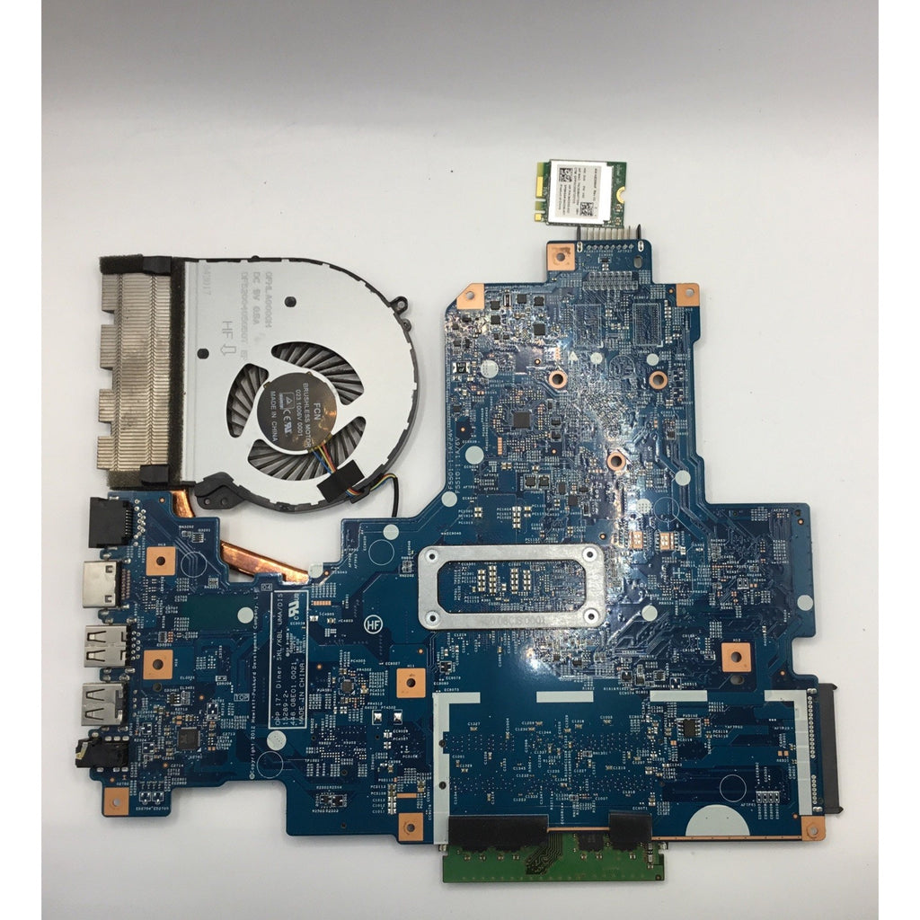 HP 17-X116dx Genuine Laptop Motherboard w/ Intel i5-7200U 2.5Ghz CPU + 8GB RAM