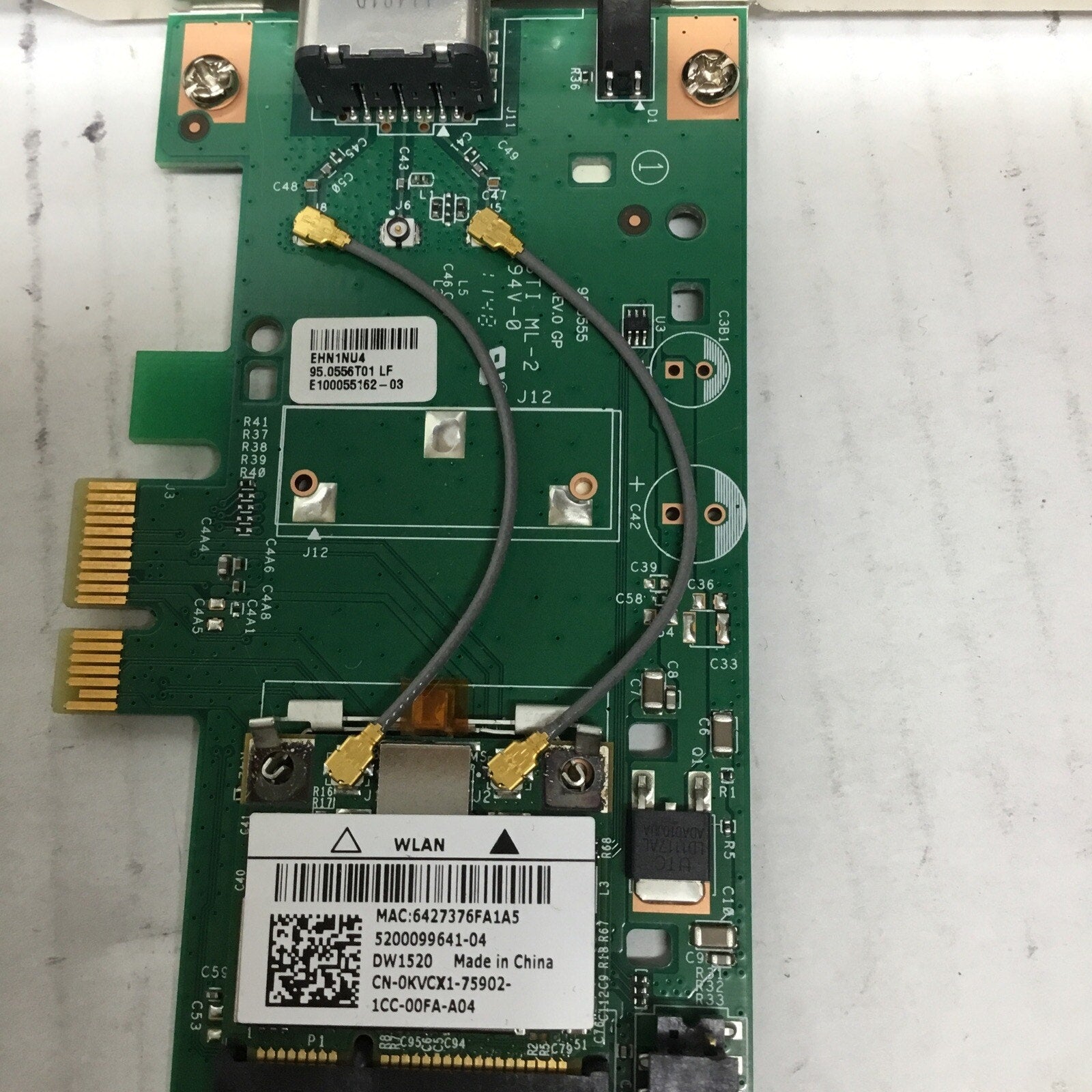 Dell 802.11b/g/n PCI-e Wireless Network Card 0YWHPH