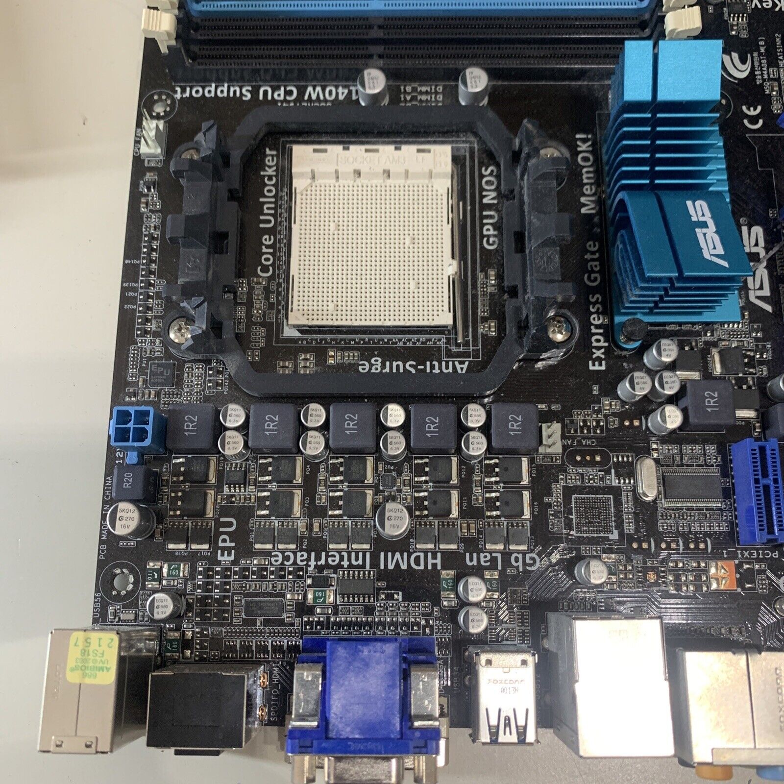 ASUS M4A88T-M Socket AM3 AMD Motherboard asusm4a88tm, asus m4a88tm