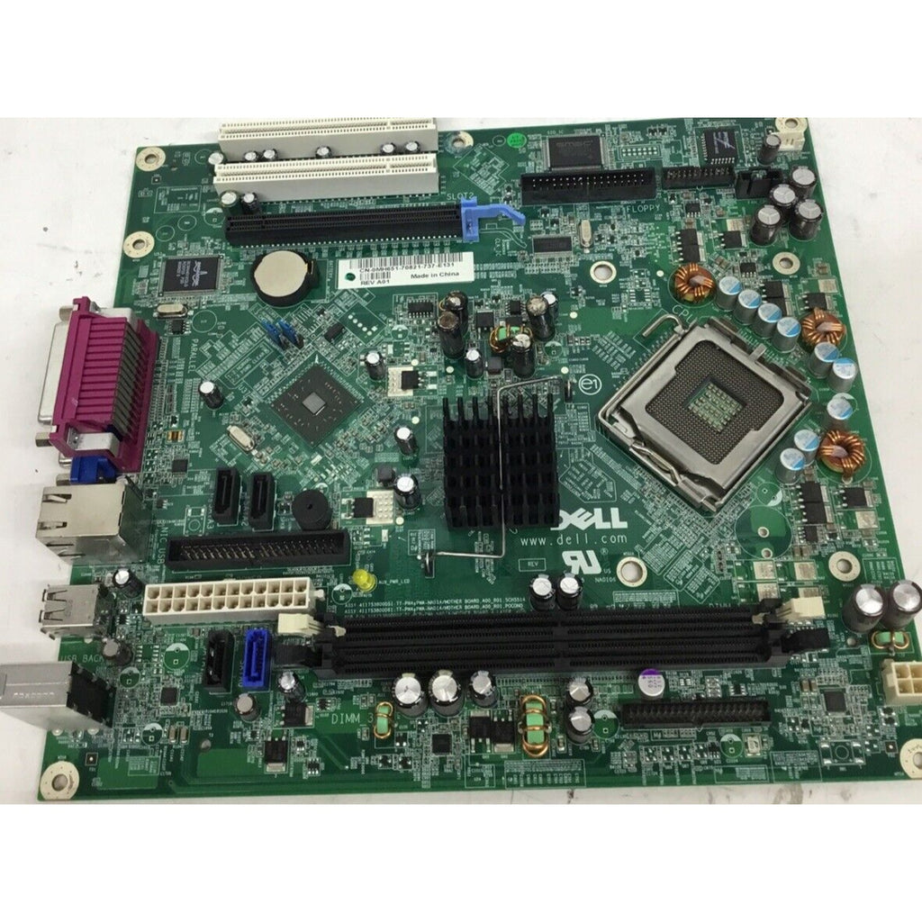 PARTS ONLY DELL CN-0MH651 SYSTEM BOARD OPTIPLEX 320 MH651