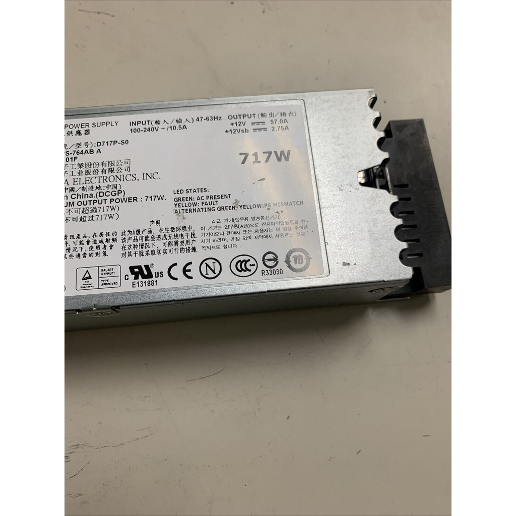 Dell PowerEdge D717P-S0 0RN442 717W 57A Power Supply PSU R610 TESTED