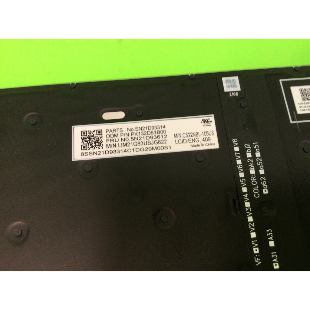 Lenovo ThinkPad P14S Gen 4 14" Black Backlit Keyboard