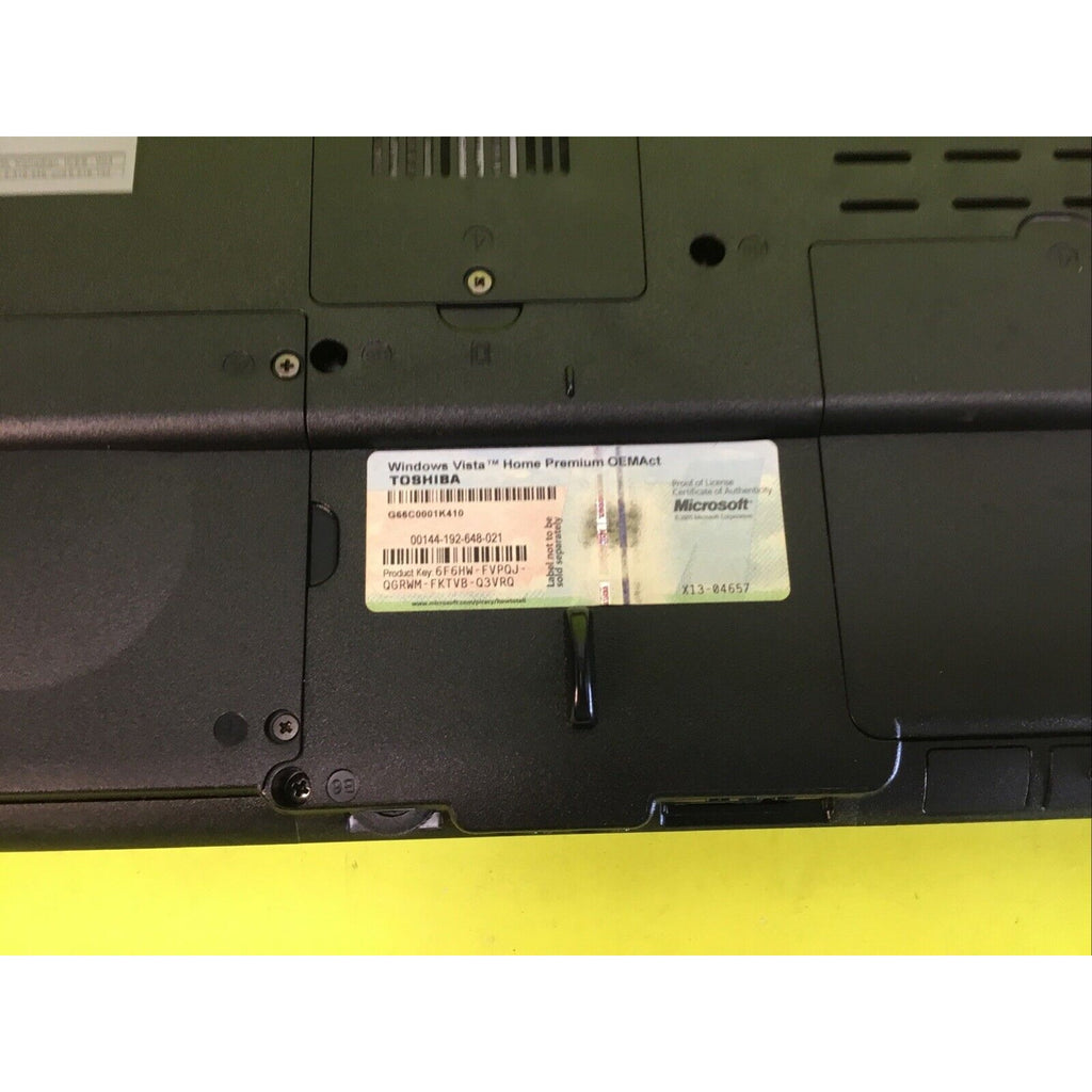 Toshiba Satellite A215-S5822 FOR PARTS or REPAIR