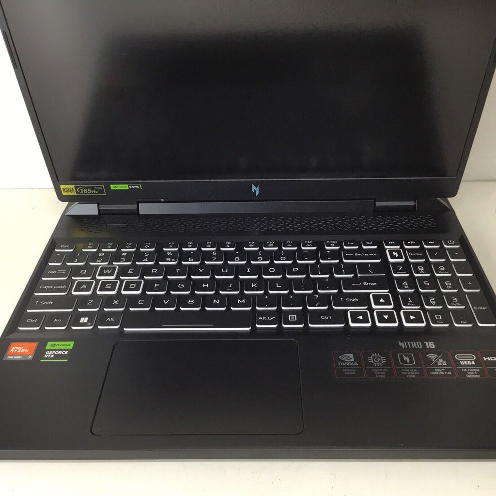 Acer Nitro 16 Gaming Laptop Ryzen 7 RTX 4050 16GB DDR5 1TB NVME AN16-41-R6WV