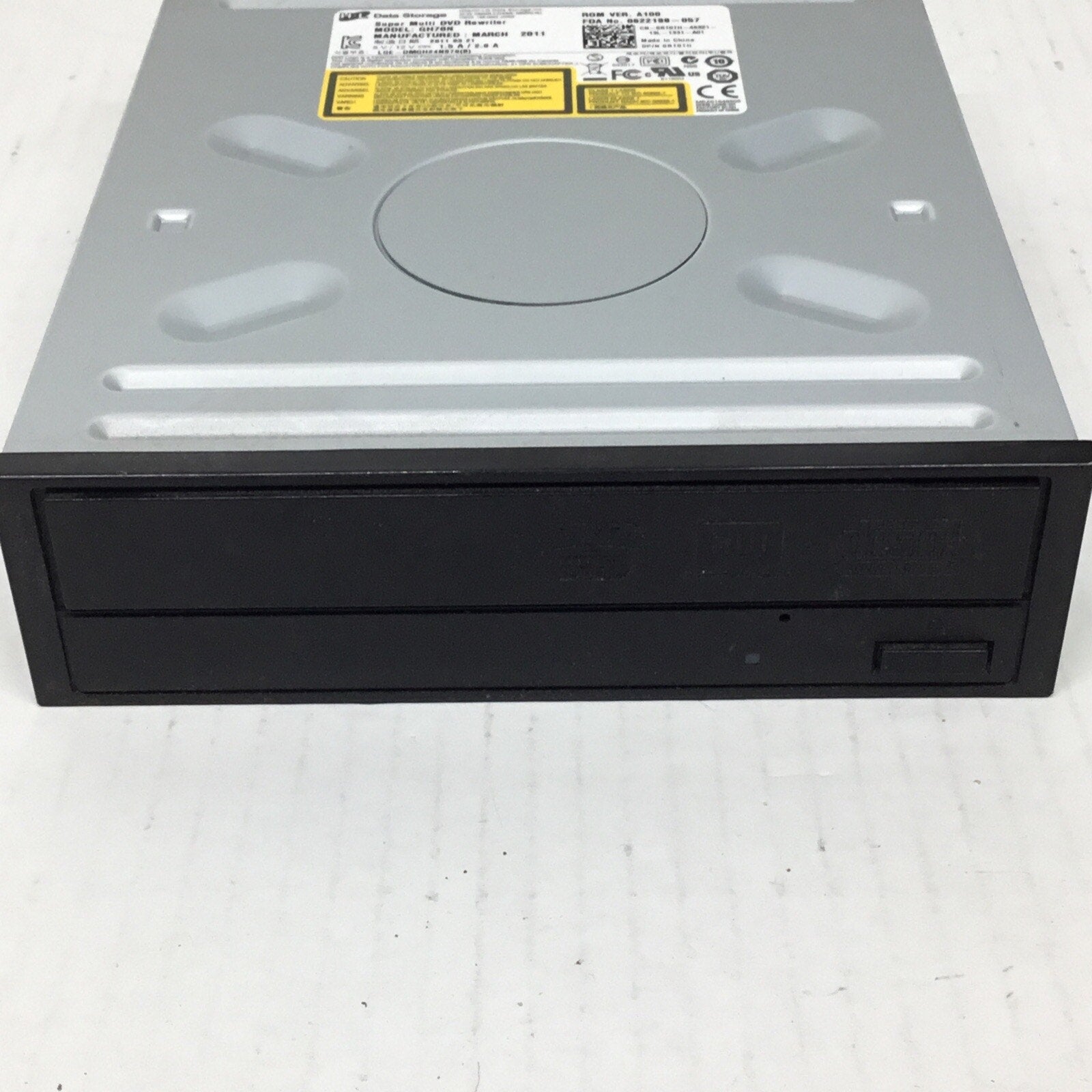 HL GH70N Desktop Super Multi DVD Rewriter SATA DVDRW CDRW Drive Dell P/N: 0RT0TH