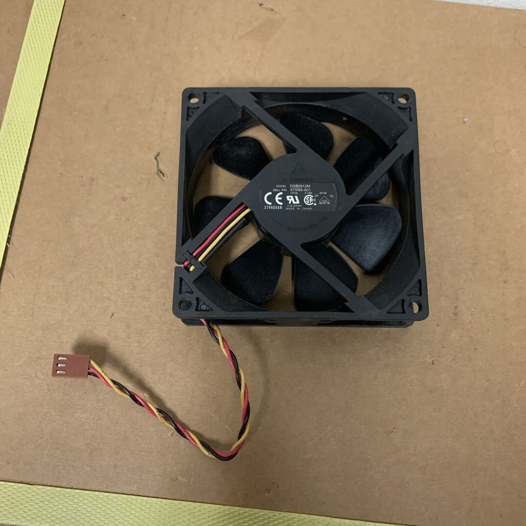 Dell X755M-A01 DSB0912M Computer Case Fan P/N: 0X755M
