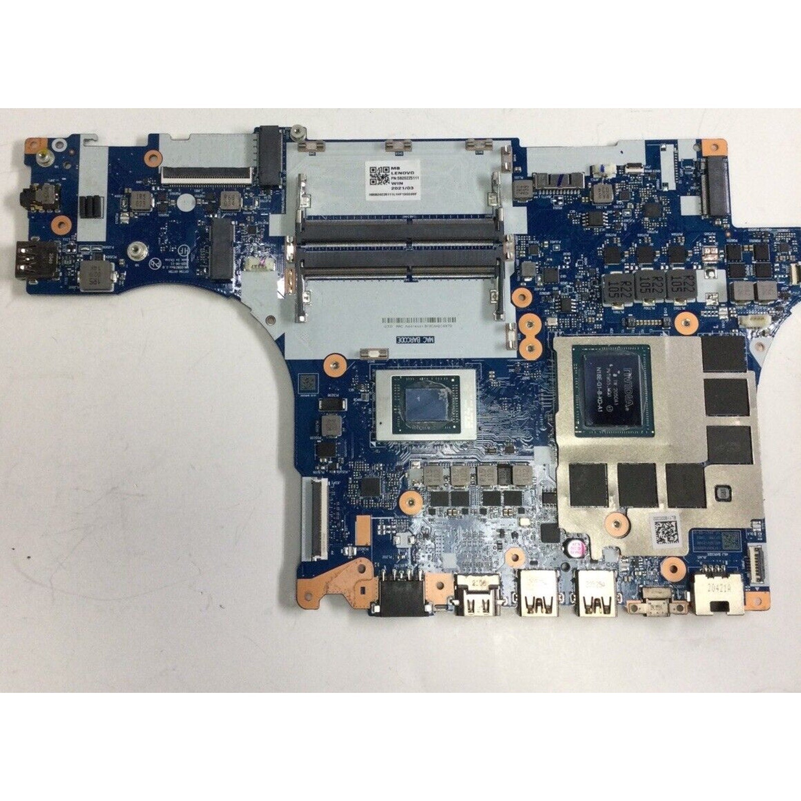 For Lenovo Legion 5-17ARH05H NM-D282 REV1.0 Motherboard