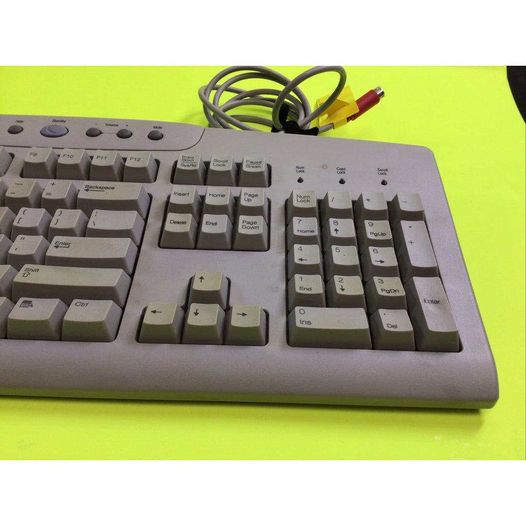 Vintage Hewlett Packard PS/2 Keyboard Model 5129 P/N 5183-7399