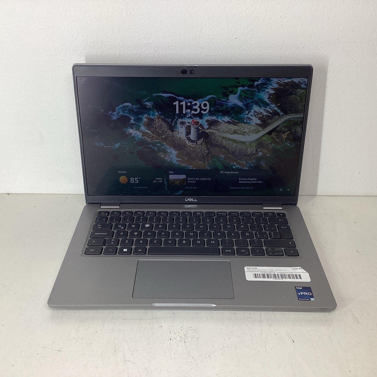 Dell Latitude 5430 14" Intel Core i7-1255U 16GB RAM 512GB SSD Windows 11 READ