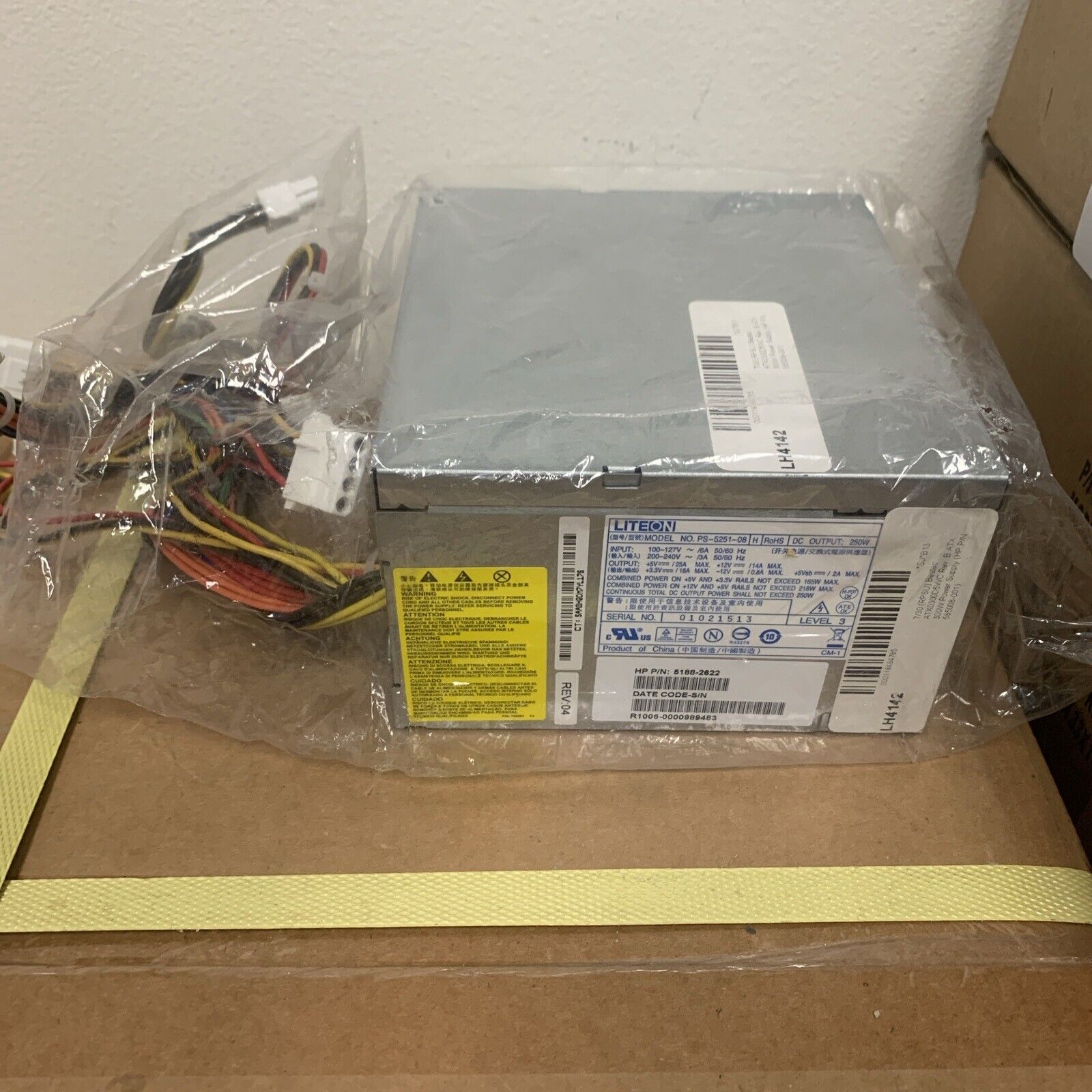 Genuine HP 5188-2622 Pavilion A6000 LITEON PS-5251-08 H 250W Power Supply