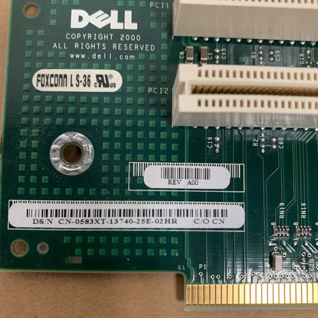 Dell 583XT PCI Expansion Card Slot Riser Board