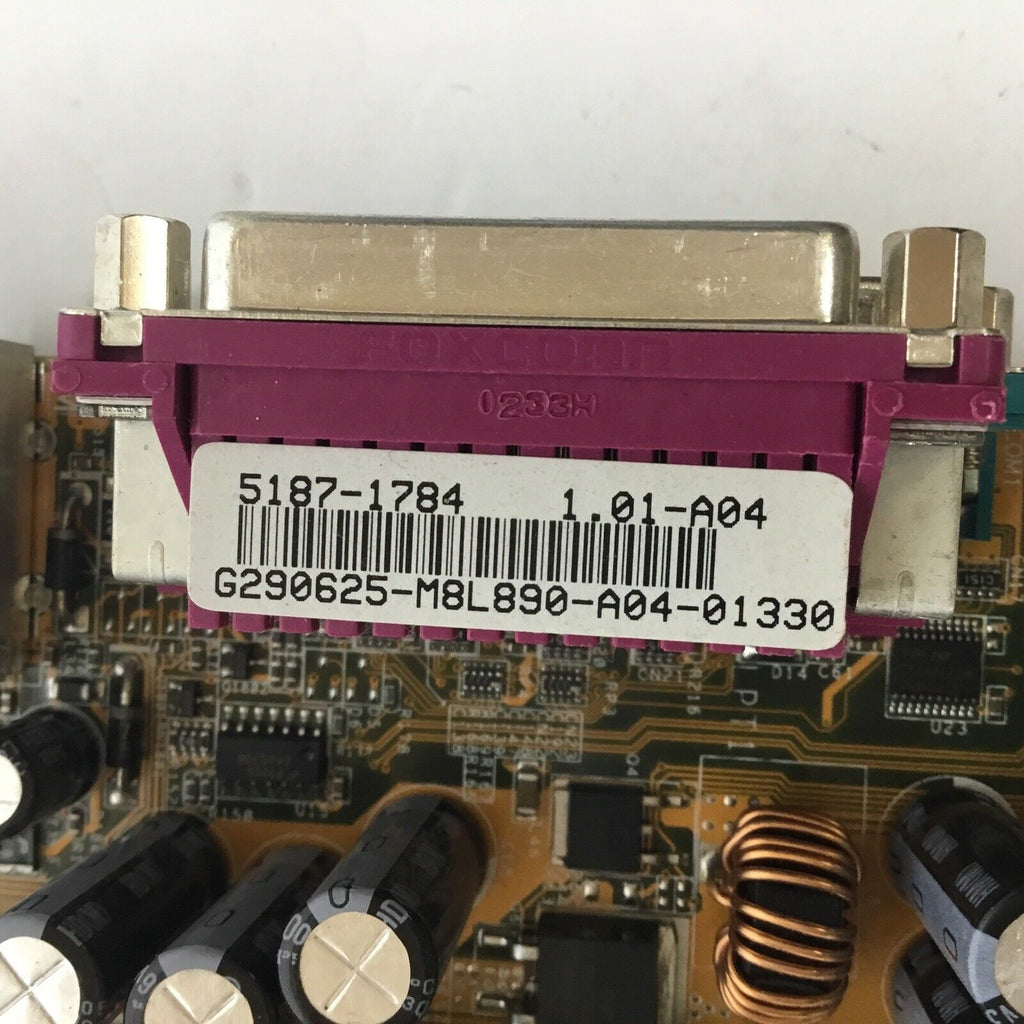 HP Pavilion Motherboard 5187-4651 G290625-MBL890 w/Pentium 4 2.8GHz 512MB RAM