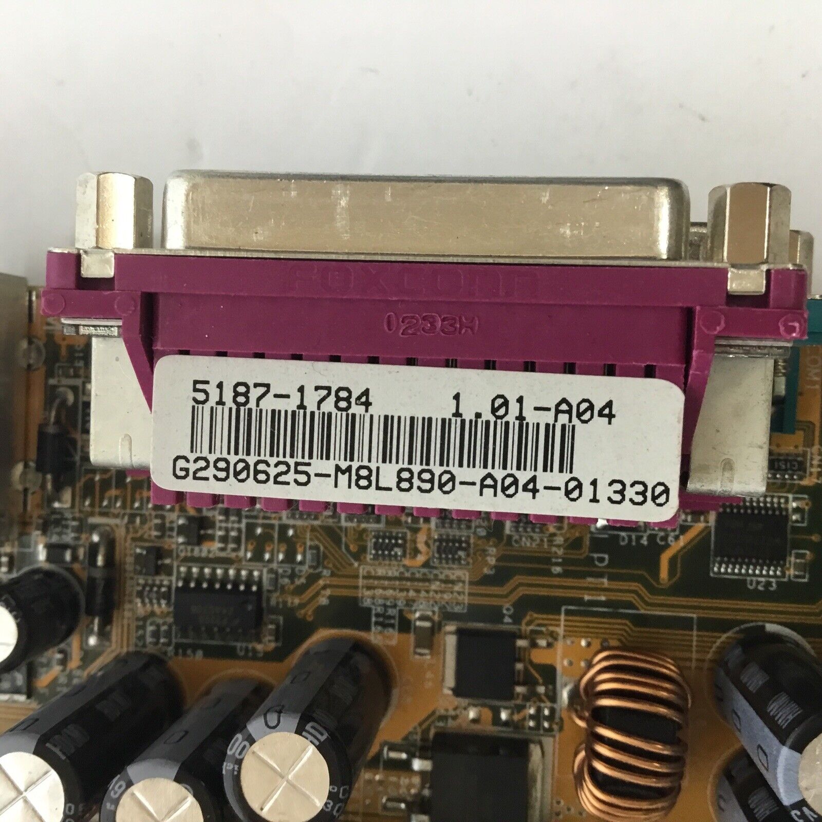 HP Pavilion Motherboard 5187-4651 G290625-MBL890 w/Pentium 4 2.8GHz 512MB RAM