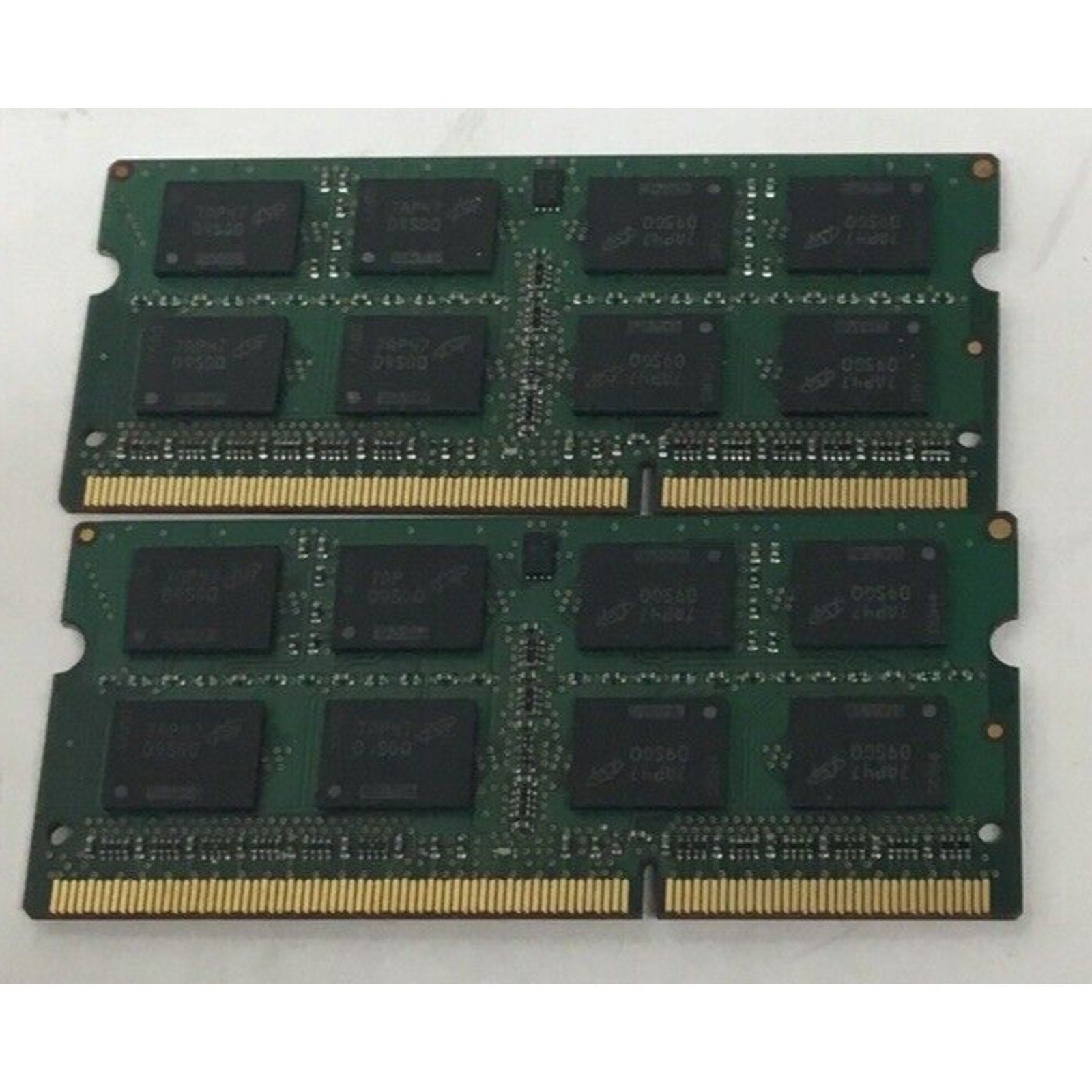 LOT OF 2 OMICRON MT16KTF1G64HZ-1G6E1 8GB PC3L-12800S DDR3L-1600MHZ LAPTOP RAM