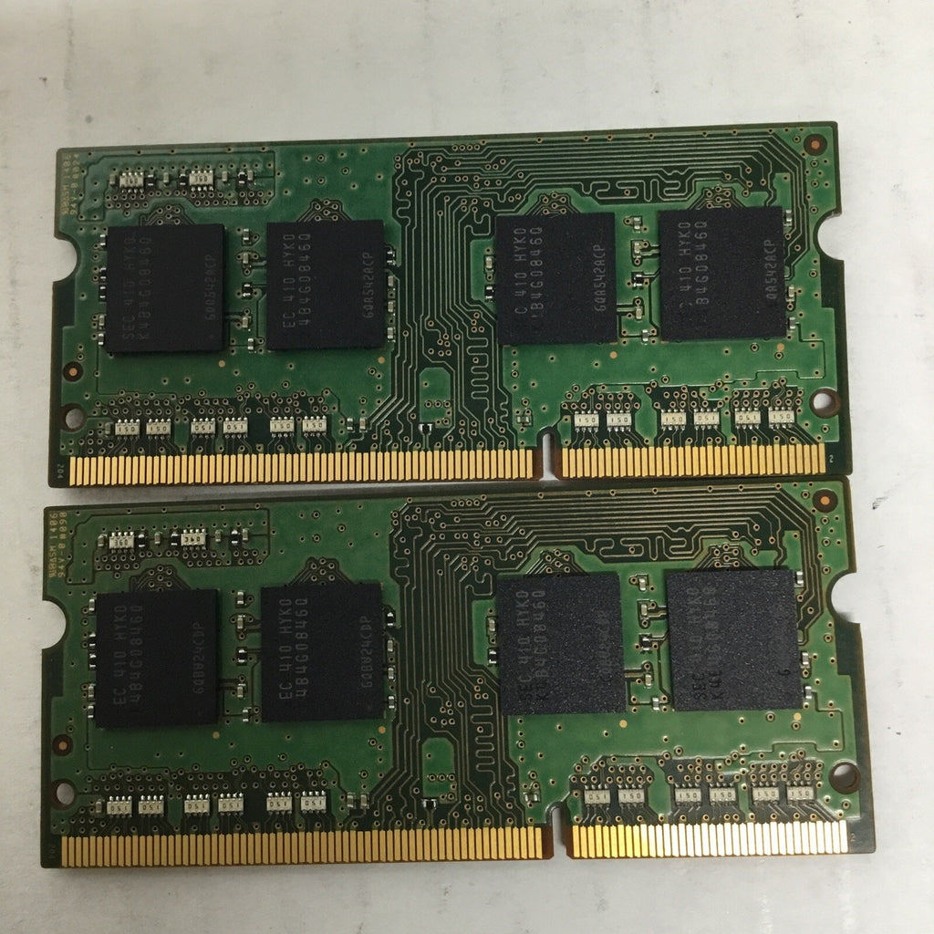 LOT OF 2 Samsung Laptop Memory 4GB 1Rx8 PC3L-12800S- M471B5173QH0-YK0