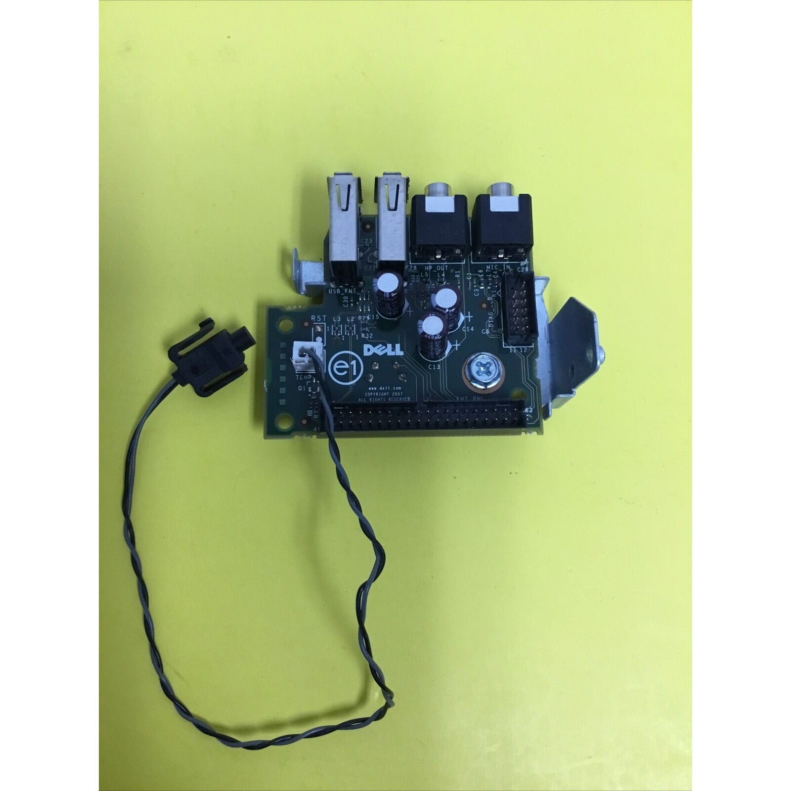 Dell PWB XW056 USB/Audio Front Panel 0XW055 XW055 74431