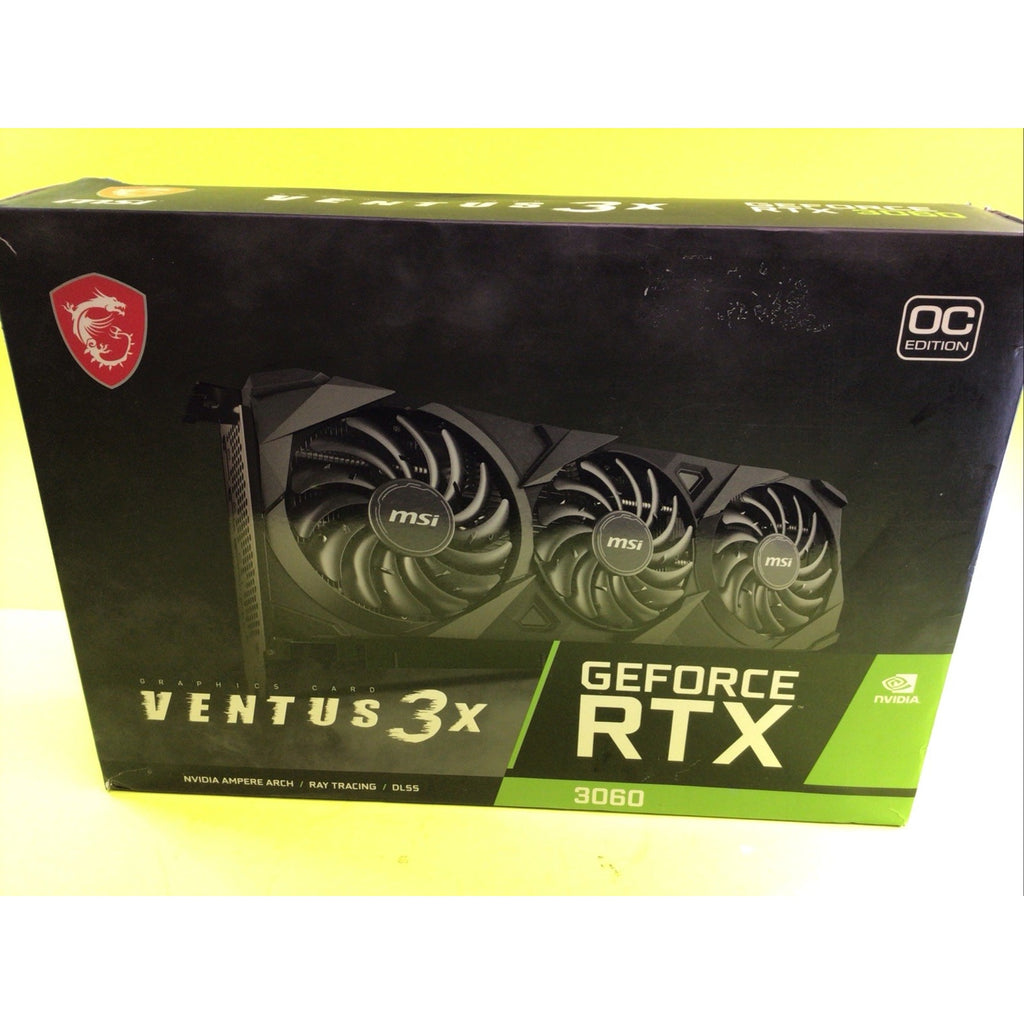 MSI GeForce RTX Ventus 3x Box Only