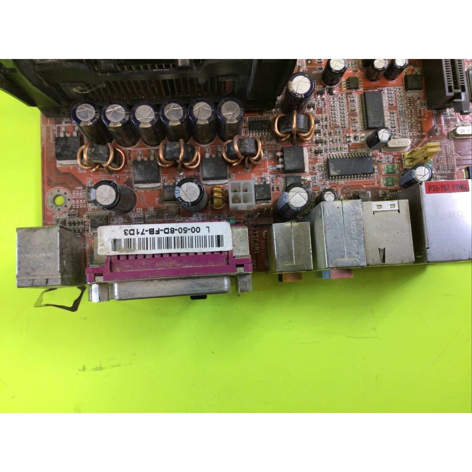 Retro Gaming Motherboard ABit-IS 7 G Pentium 4 2.80 GHz with Heat Sink