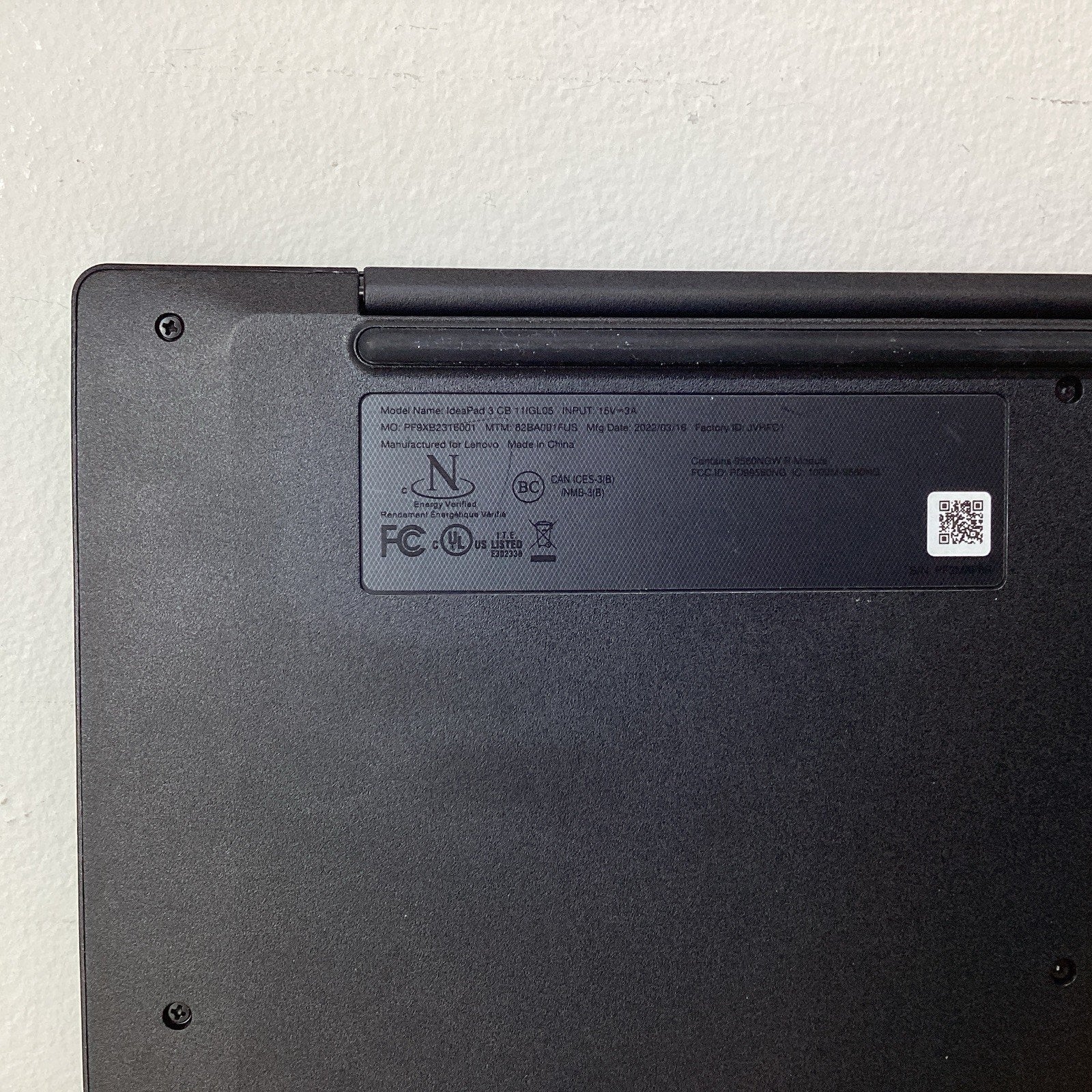 Lenovo IdeaPad 3 CB 11IGL05 11.6" HD Celeron N4020 1.1GHz Intel UHD Chromebook