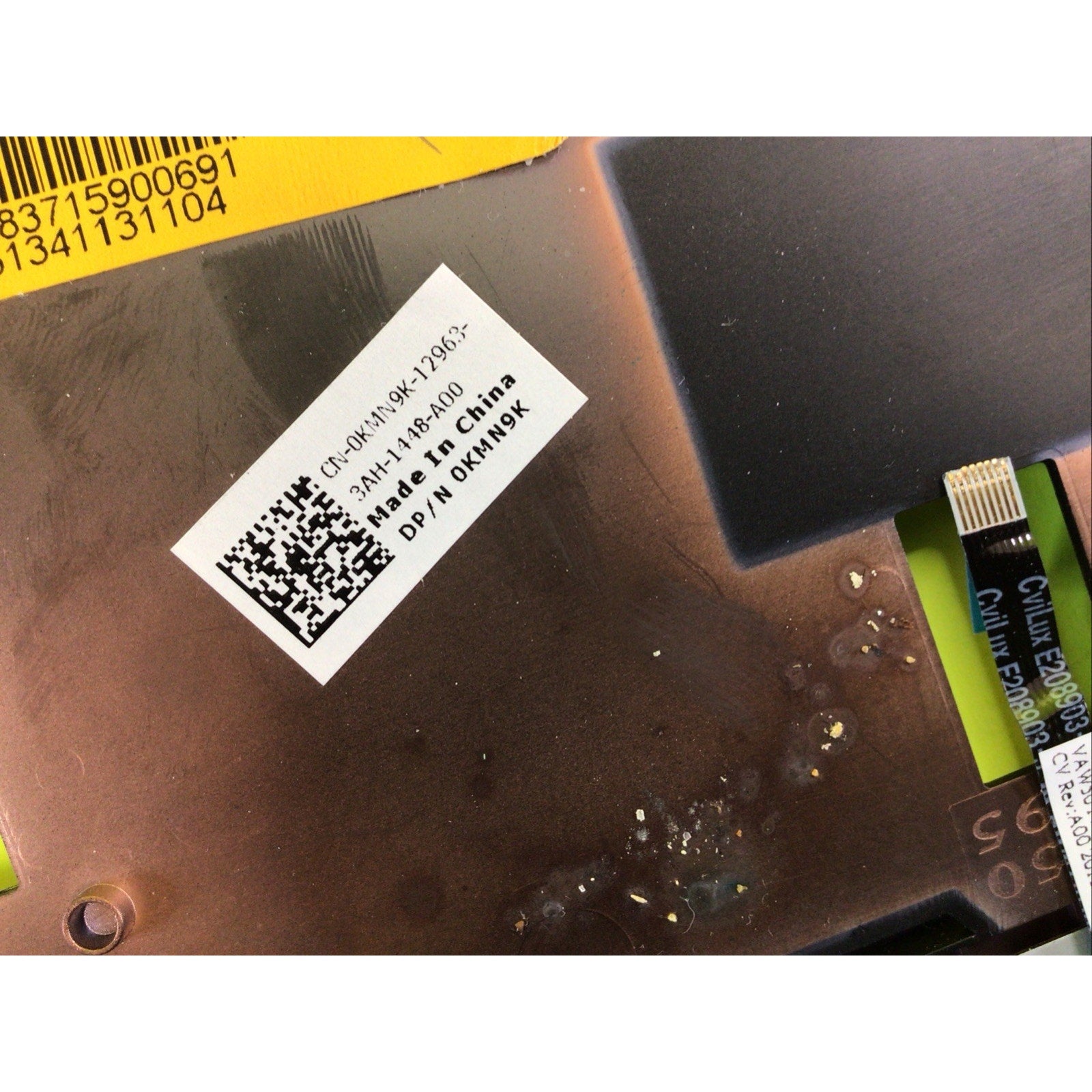 Dell Latitude E5540 Palmrest Touchpad Assembly 0KMN9K