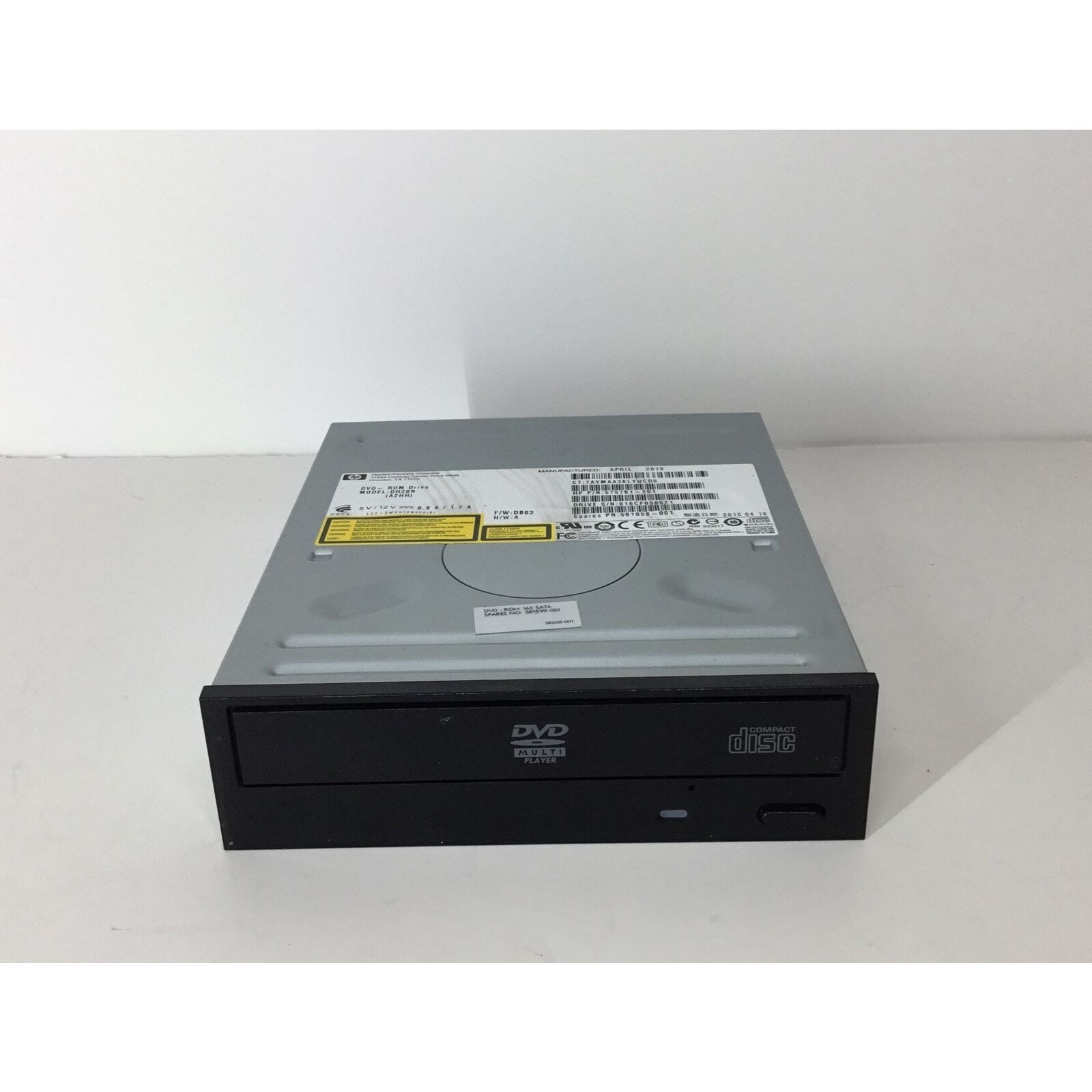 HP Compaq DH20N-A2HH 16x DVD-ROM SATA 2010 Optical Drive 575781-201