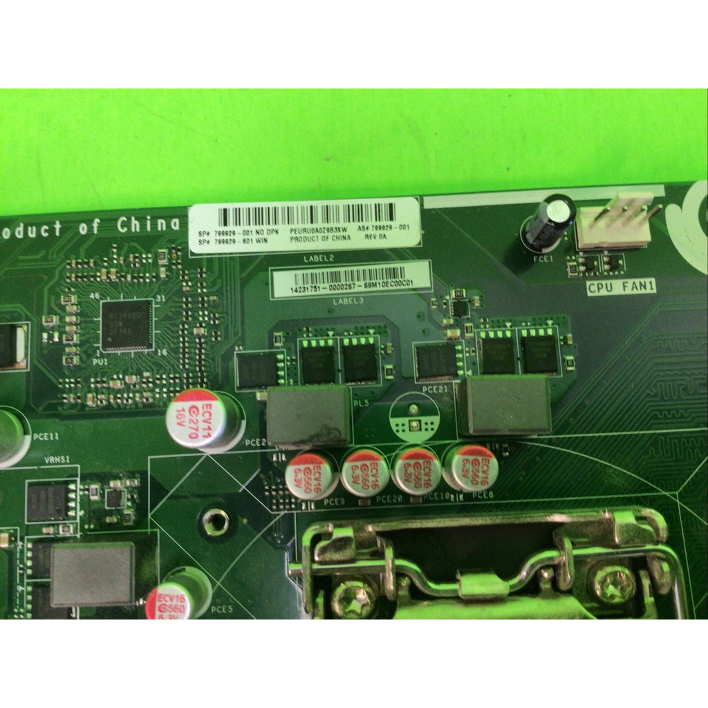 HP Envy IPM17-DD 799929-001 Motherboard LGA1151 DDR3L FOR PARTS
