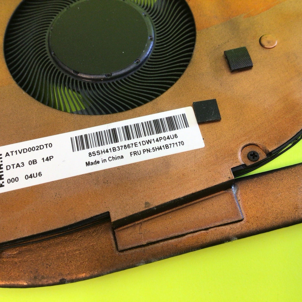 Lenovo ThinkPad T15 Gen 2 CPU Fan and Heatsink 5H41B77170