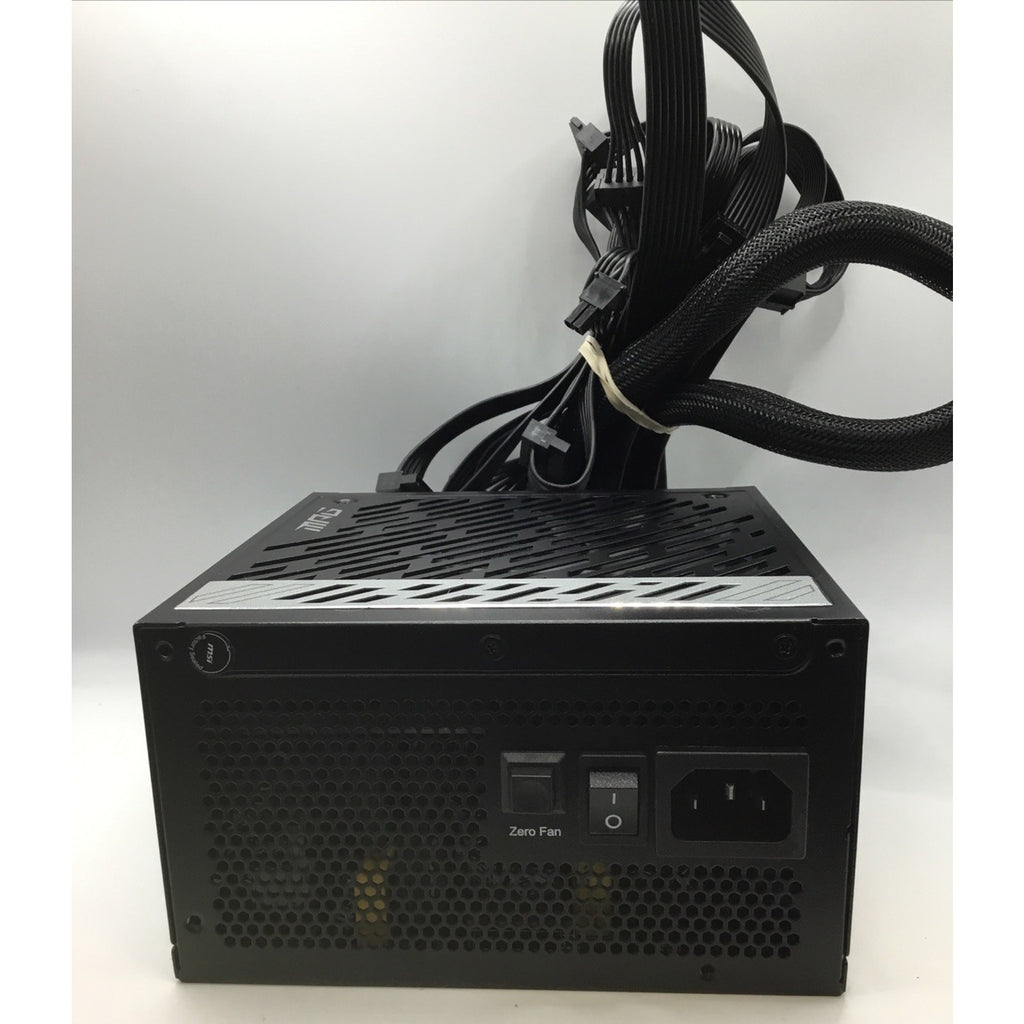 MSI MPG A1000G Pcie5 1000W 80 Plus Gold Power Supply - includes all cables shown