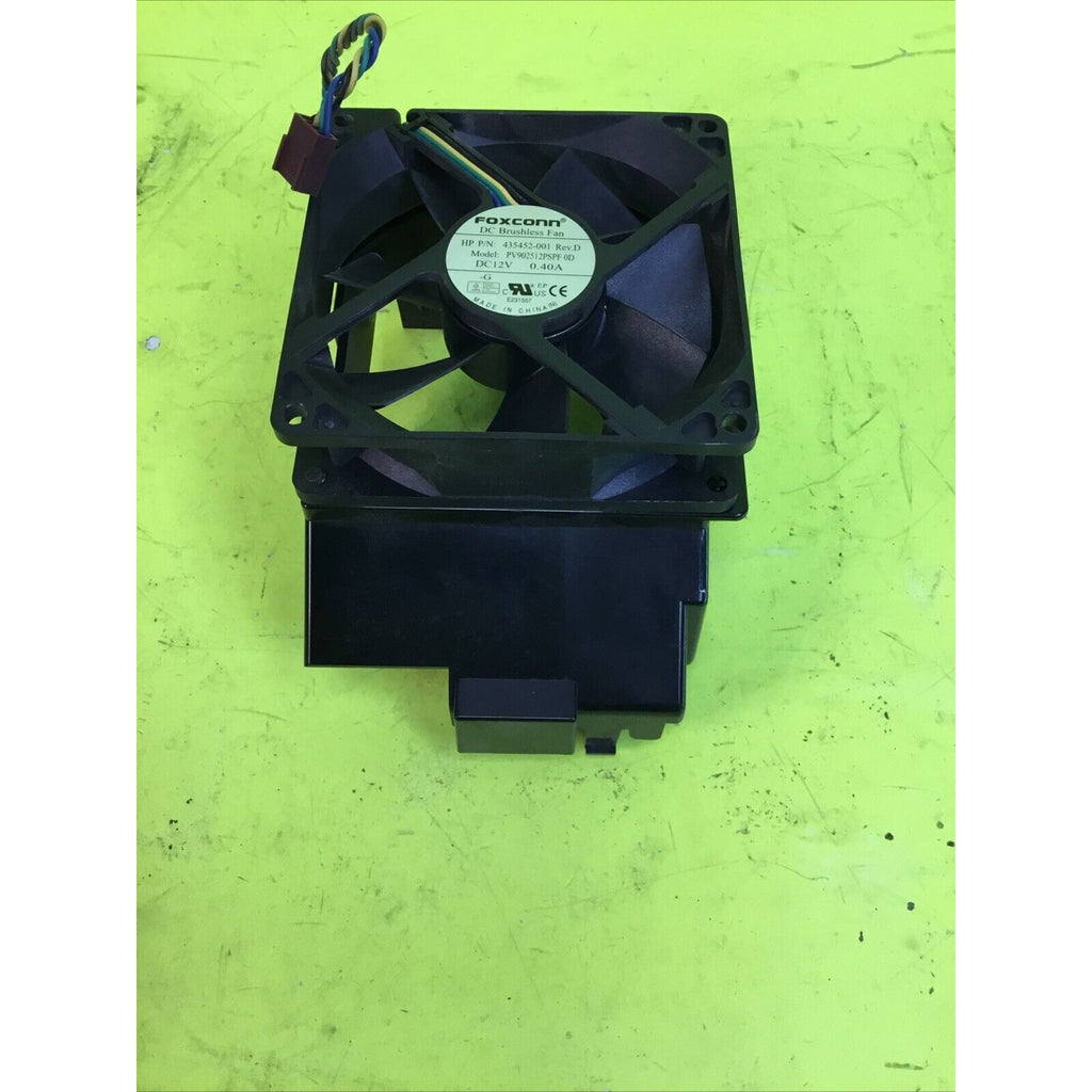 Foxconn PV902512PSPF 92mm x 25mm HP DC5700s DC5850 CPU Fan w/Shroud 4 Pin B130