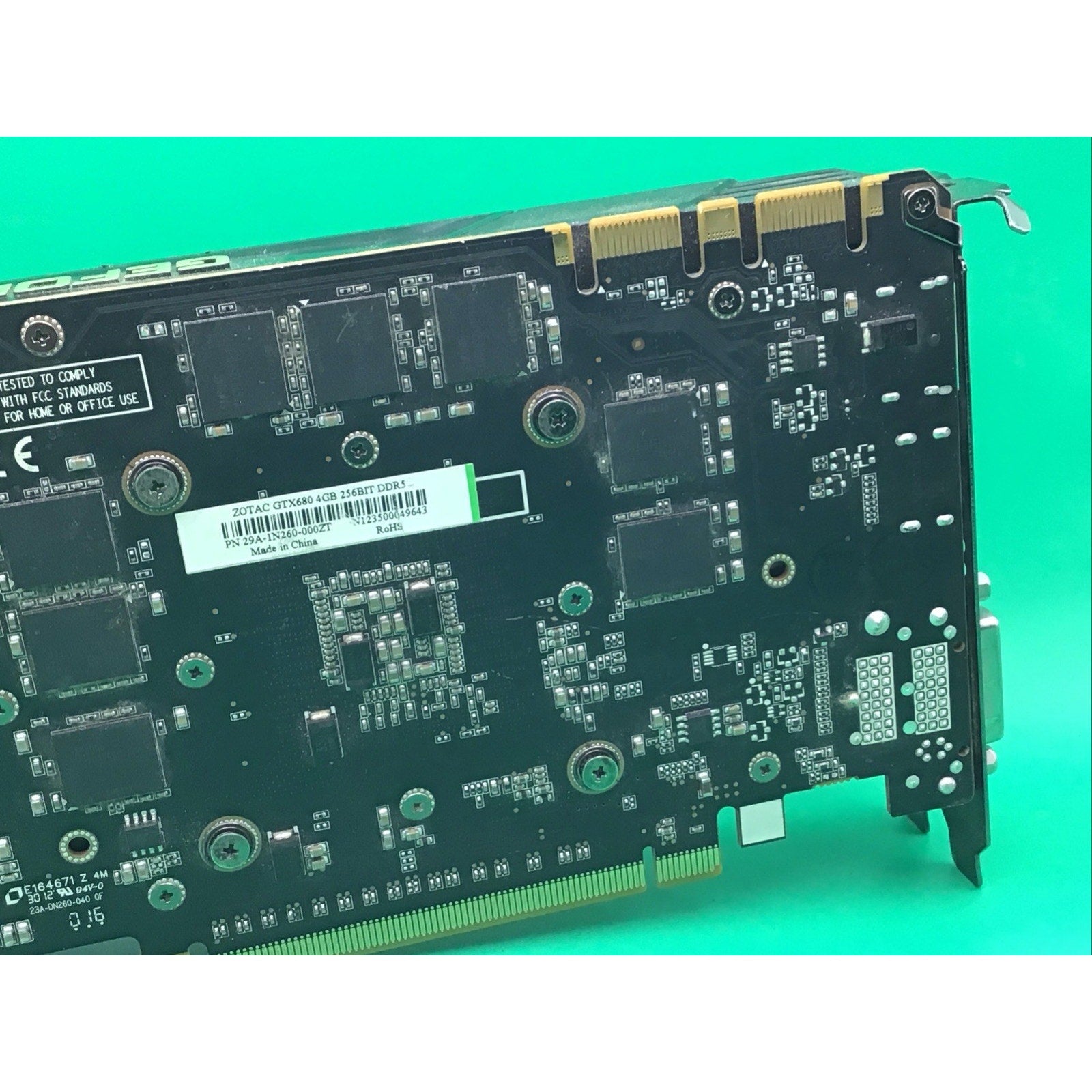 Zotac Nvidia GTX 680 FOR PARTS or REPAIR