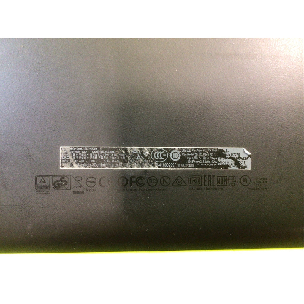 Dell Latitude E7270 Laptop Bottom Base Case Cover Black 4K42M 04K42M CN-04K42M