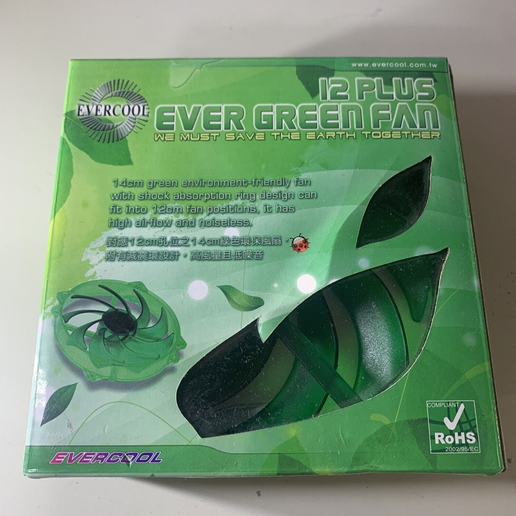 EverCool EGF-N12 Ever Green 140mm Size Fan 120mm Fan Mount