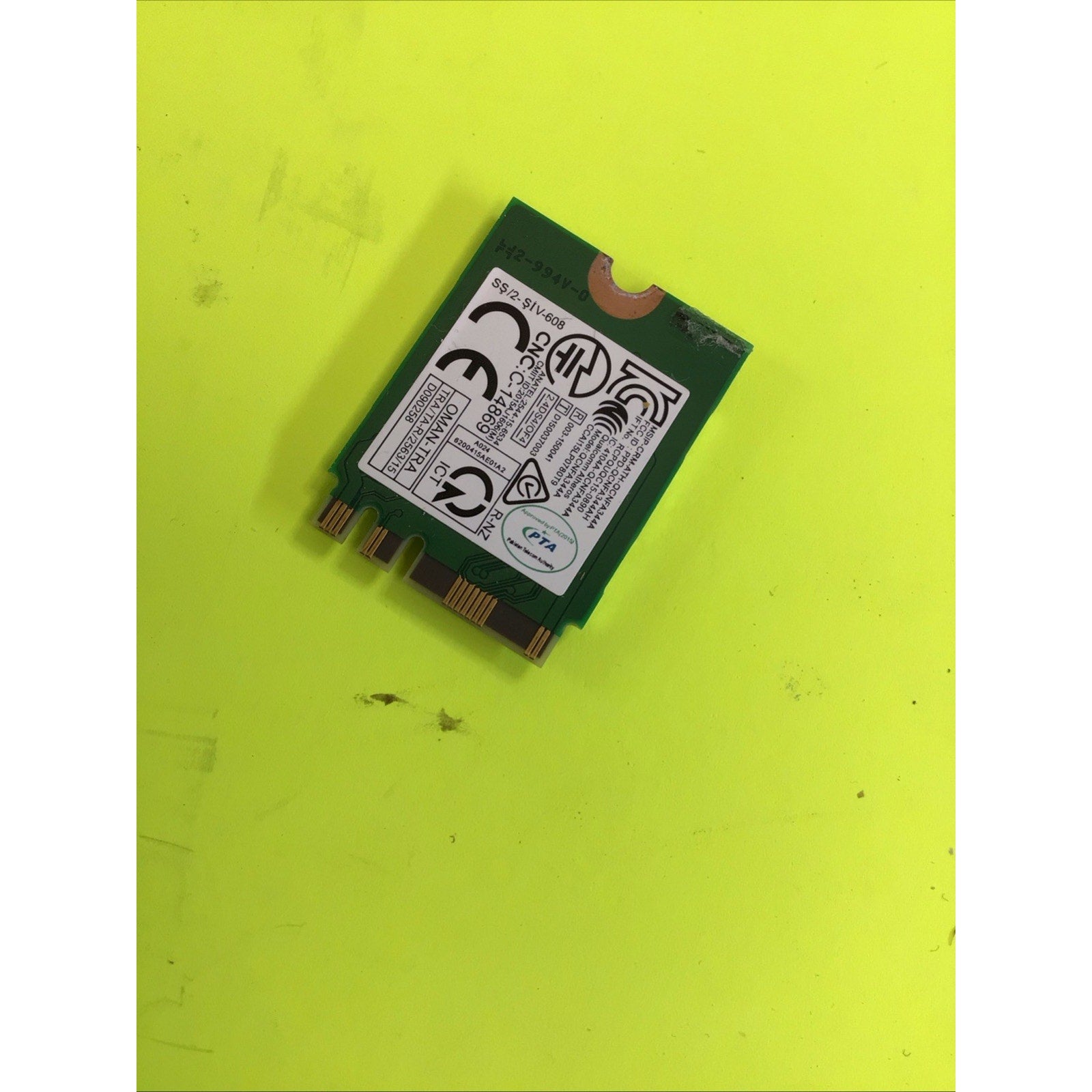 Dell Inspiron 13 7390 5379 Network Interface Card 0D4V21