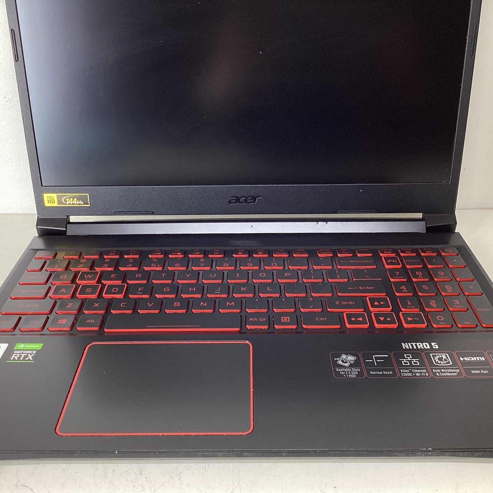 Acer Nitro 5 AN515-53 15.6 Gaming Laptop Intel Core i5 8GB RAM No HD - For Parts
