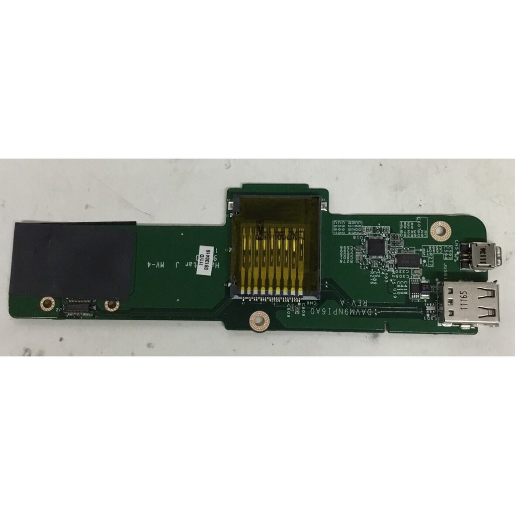 MR76X DAVM9NPI6A0 OEM DELL USB SD CARD READER BOARD VOSTRO 1015 PP37L SERIES