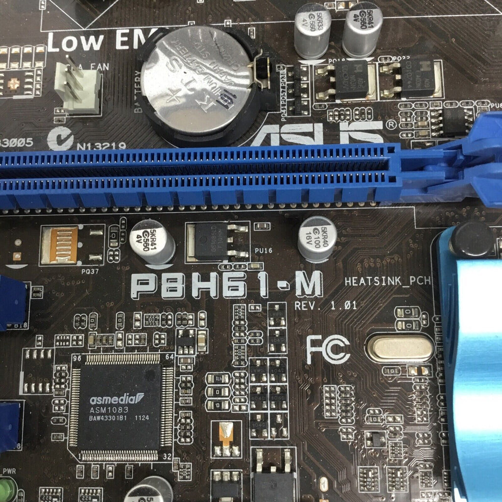 Asus PBH61-M Desktop Motherboard W/ Intel Core i5-2500k 3.3GHz