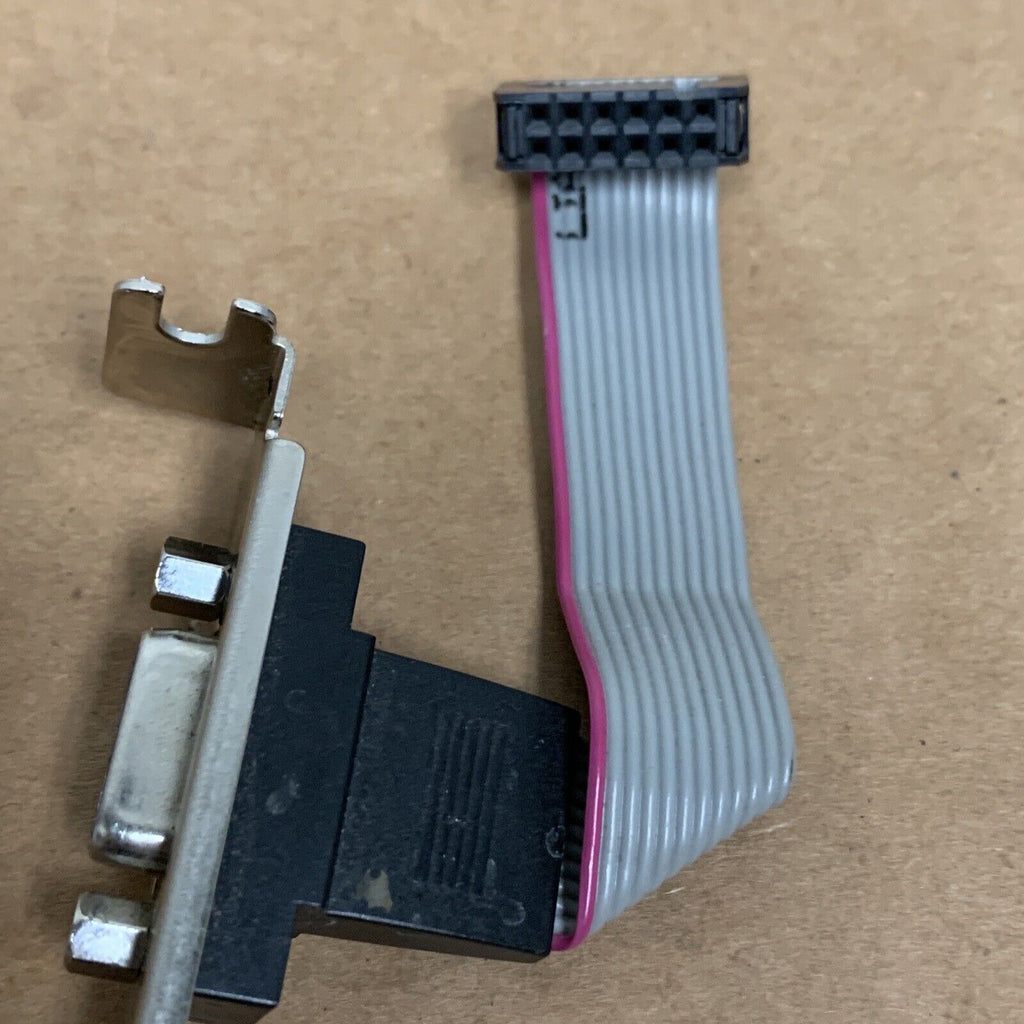 Low Profile Half Height VGA Port To 12pin Motherboard Header Bracket 008000