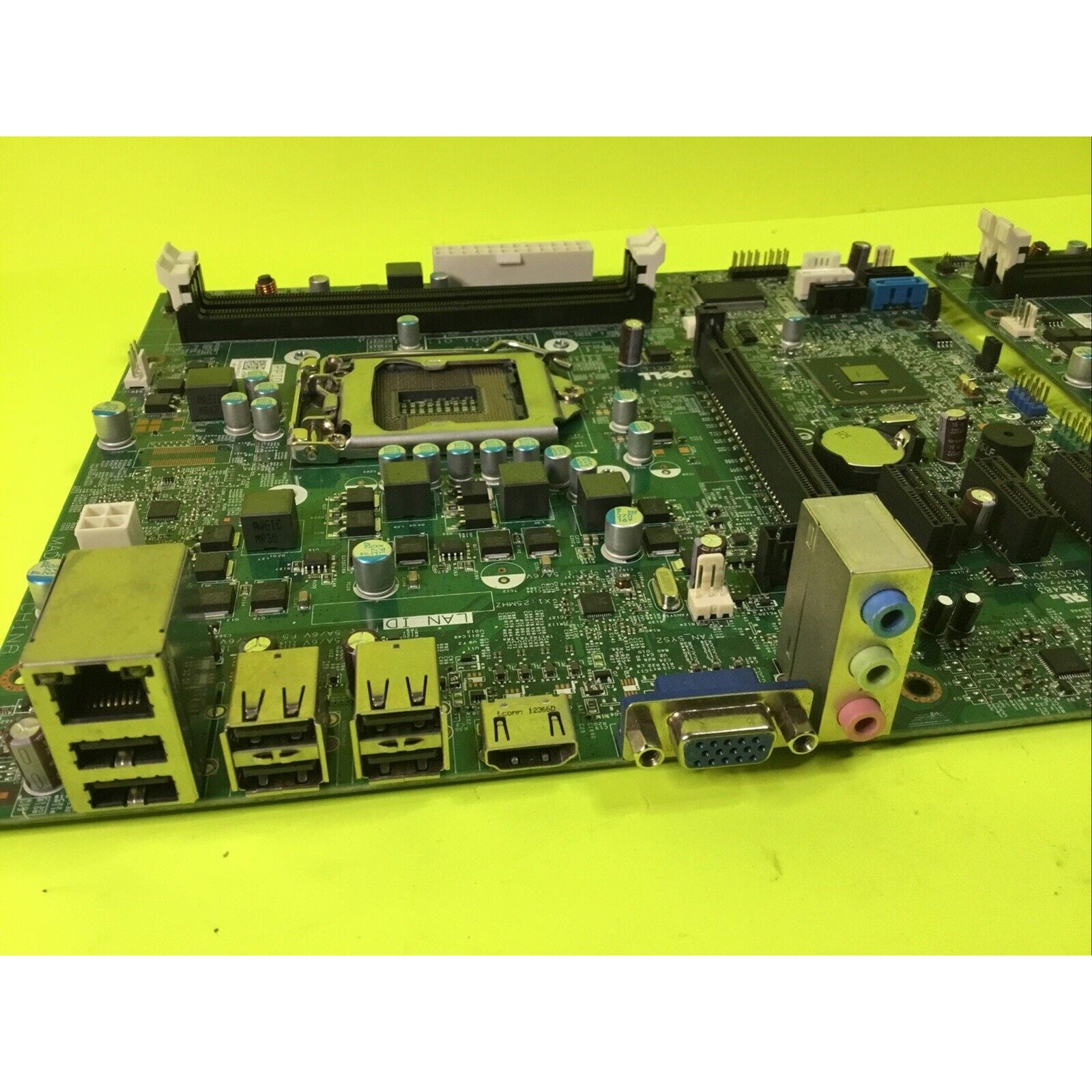 Lot of 2x MIH61R MB 10097-1 MicroATX uATX Motherboard FOR PARTS or REPAIR